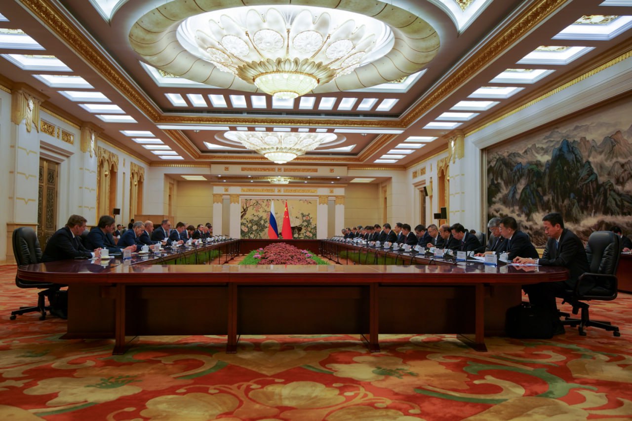 🇷🇺🇨🇳Александр Новак провел 20-е заседание Межправительственной российско-китайской комиссии по энергетическому сотрудничеству