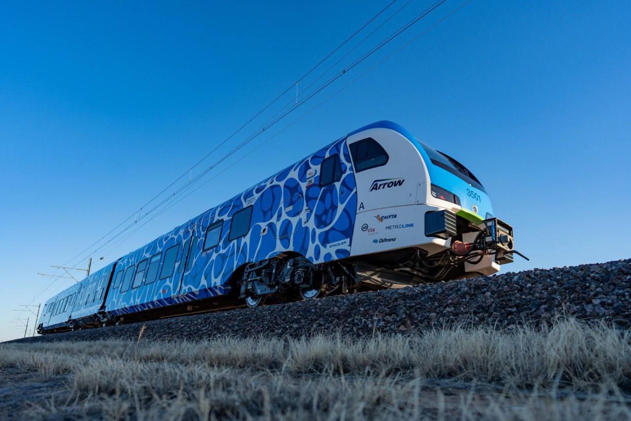 Поезд на водородном топливе проехал рекордные 2803 км без дозаправки